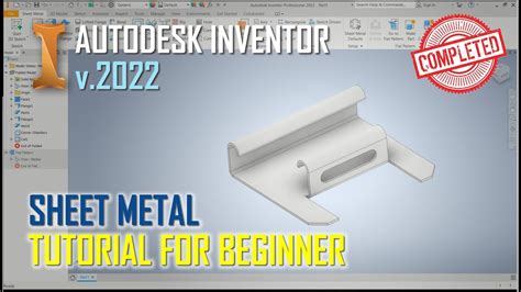 inventor 2022 sheet metal|autocad inventor sheet metal.